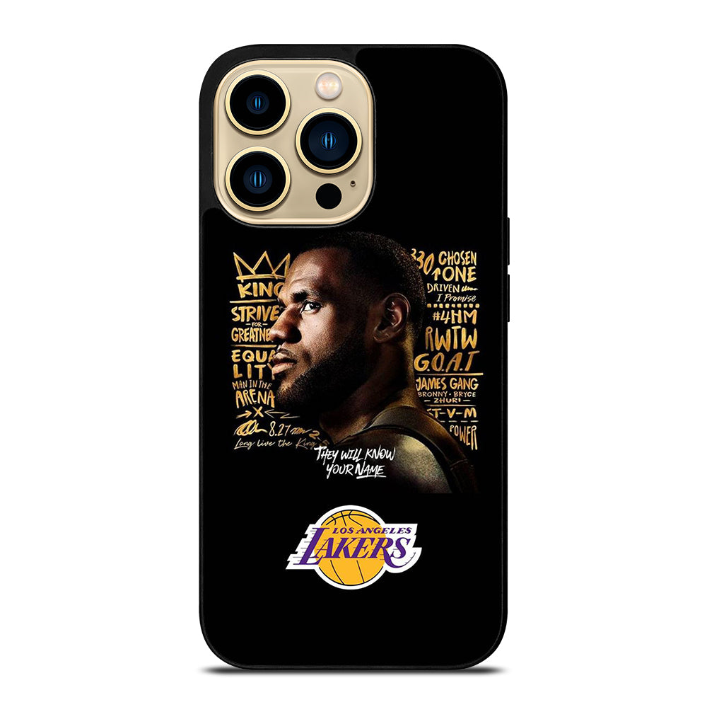 LEBRON JAMES QUOTE iPhone 14 Pro Max Case Cover