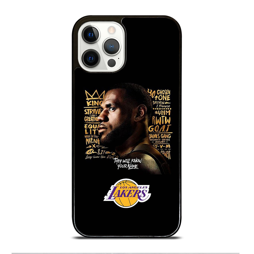 LEBRON JAMES QUOTE iPhone 12 Pro Case Cover