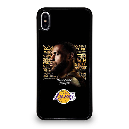 LEBRON JAMES QUOTE iPhone XS Max Case Cover
