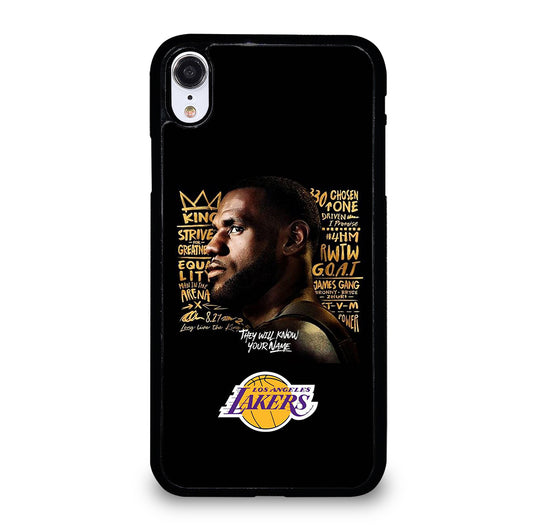LEBRON JAMES QUOTE iPhone XR Case Cover
