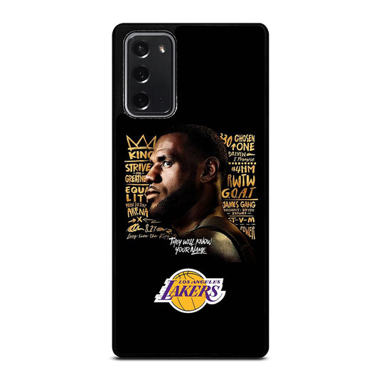 LEBRON JAMES QUOTE Samsung Galaxy Note 20 Case Cover
