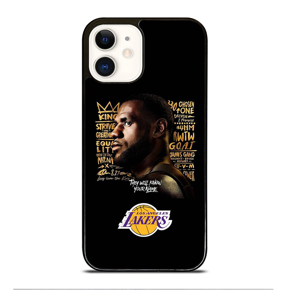 LEBRON JAMES QUOTE iPhone 12 Case Cover