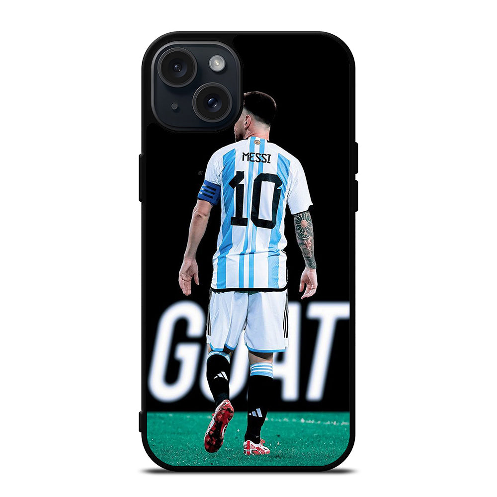 LEO MESSI 10 GOAT iPhone 15 Plus Case Cover