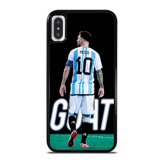 LEO MESSI 10 GOAT iPhone X / XS Case Cover