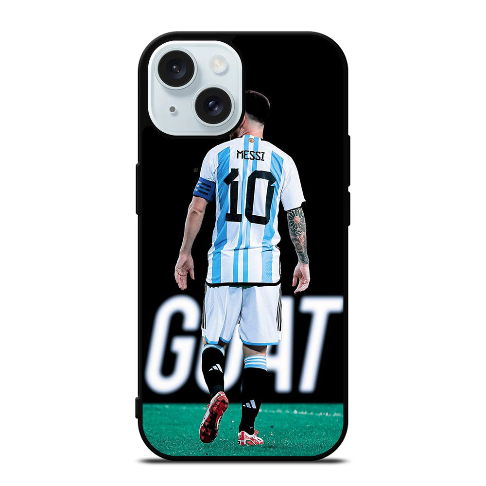 LEO MESSI 10 GOAT iPhone 15 Case Cover