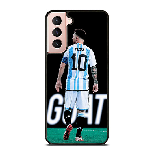 LEO MESSI 10 GOAT Samsung Galaxy S21 Case Cover