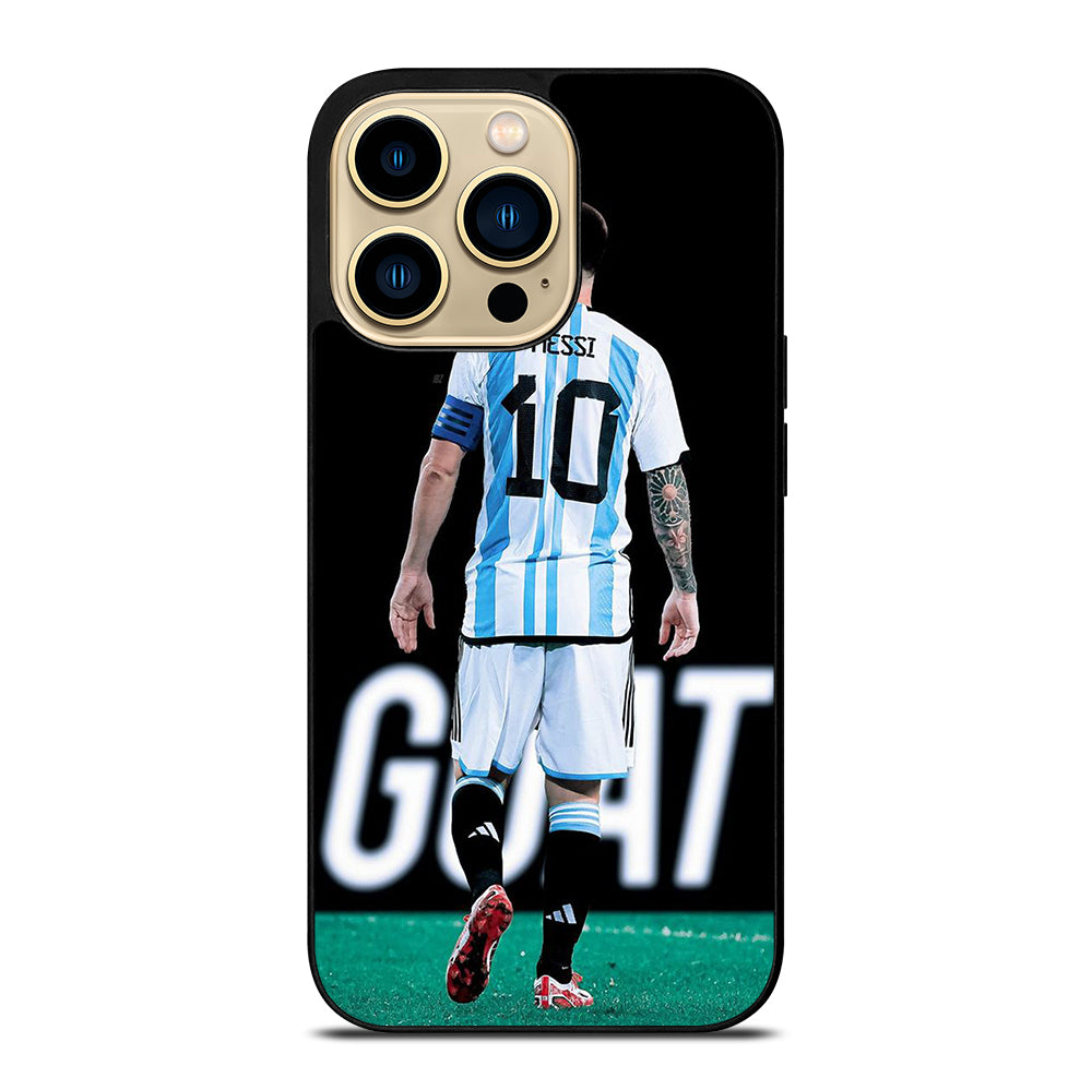 LEO MESSI 10 GOAT iPhone 14 Pro Max Case Cover