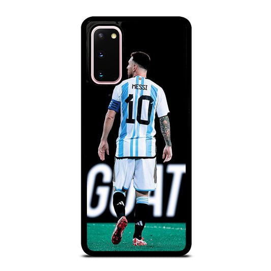 LEO MESSI 10 GOAT Samsung Galaxy S20 Case Cover