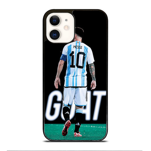 LEO MESSI 10 GOAT iPhone 12 Case Cover