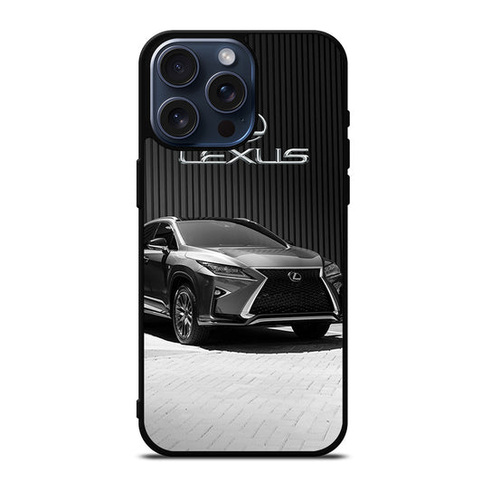 LEXUS BLACK CAR iPhone 15 Pro Max Case Cover