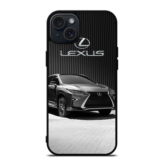 LEXUS BLACK CAR iPhone 15 Plus Case Cover
