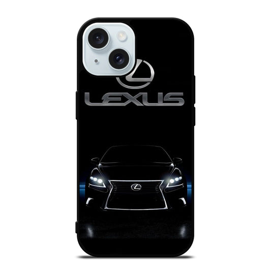 LEXUS CAR BLACK iPhone 15 Case Cover