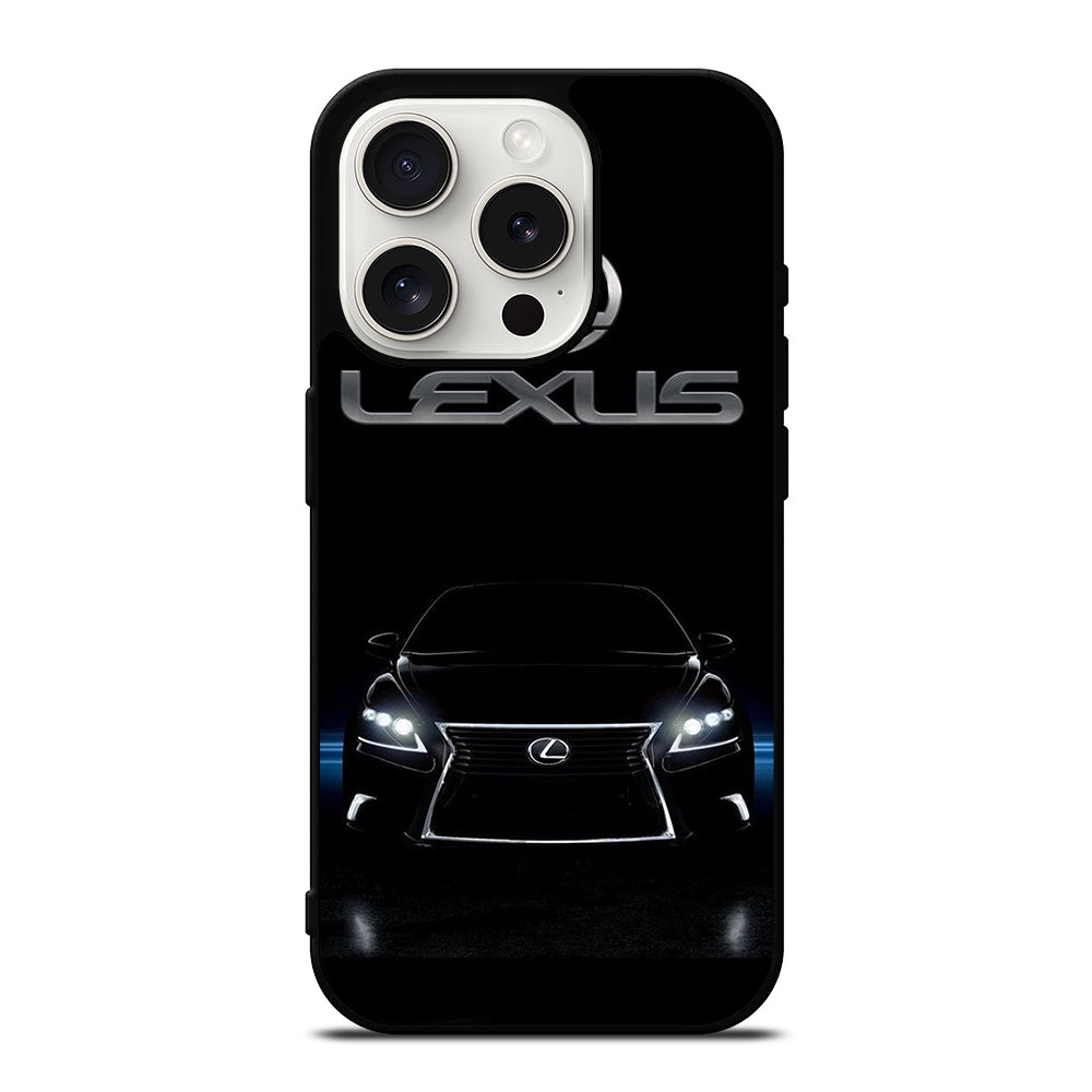 LEXUS CAR BLACK iPhone 15 Pro Case Cover
