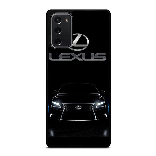 LEXUS CAR BLACK Samsung Galaxy Note 20 Case Cover