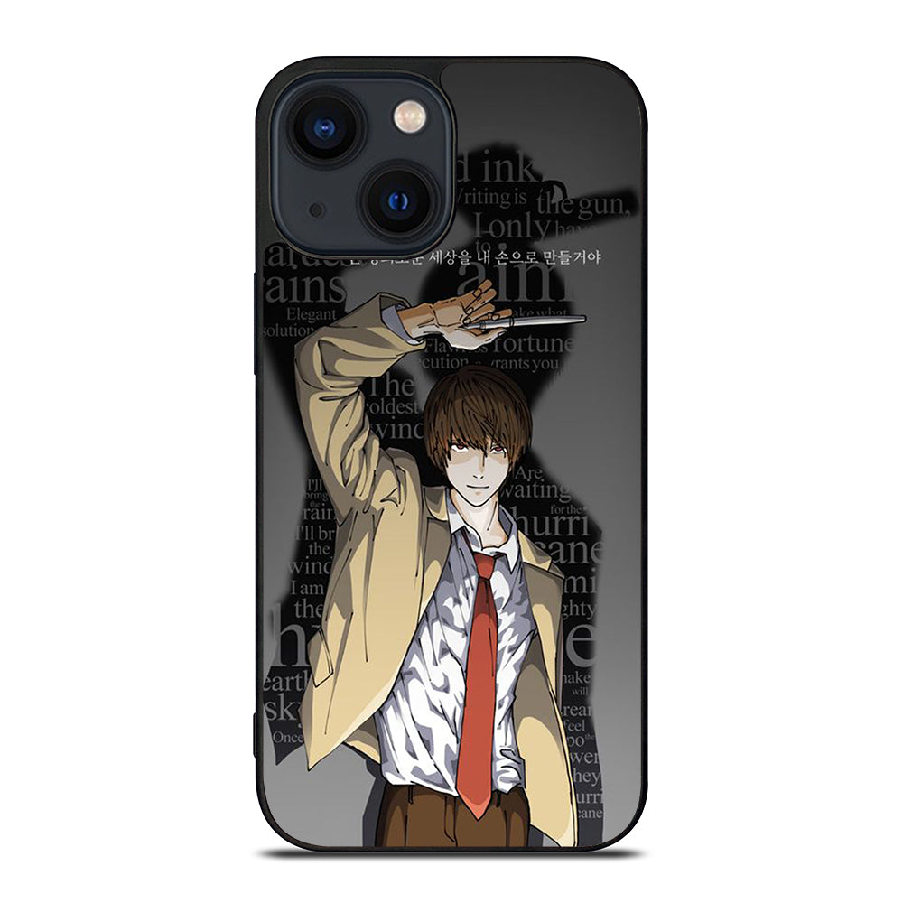 LIGHT YAGAMI DEATH NOTE ANIME 2 iPhone 14 Plus Case Cover
