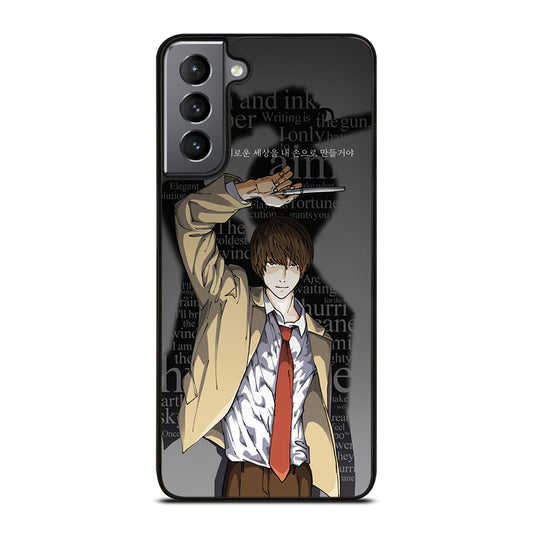 LIGHT YAGAMI DEATH NOTE ANIME 2 Samsung Galaxy S21 Plus Case Cover