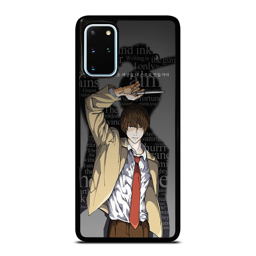 LIGHT YAGAMI DEATH NOTE ANIME 2 Samsung Galaxy S20 Plus Case Cover