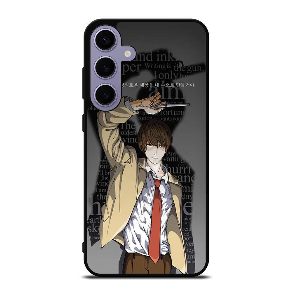 LIGHT YAGAMI DEATH NOTE ANIME 2 Samsung Galaxy S24 Plus Case Cover