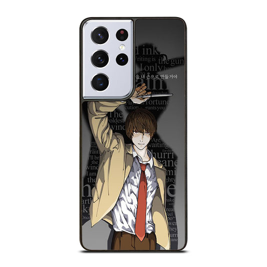 LIGHT YAGAMI DEATH NOTE ANIME 2 Samsung Galaxy S21 Ultra Case Cover