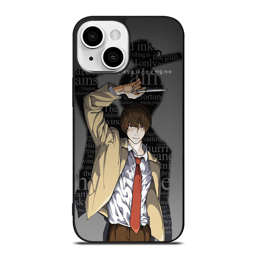 LIGHT YAGAMI DEATH NOTE ANIME 2 iPhone 13 Mini Case Cover