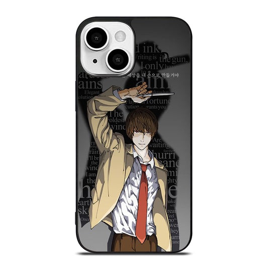 LIGHT YAGAMI DEATH NOTE ANIME 2 iPhone 13 Mini Case Cover