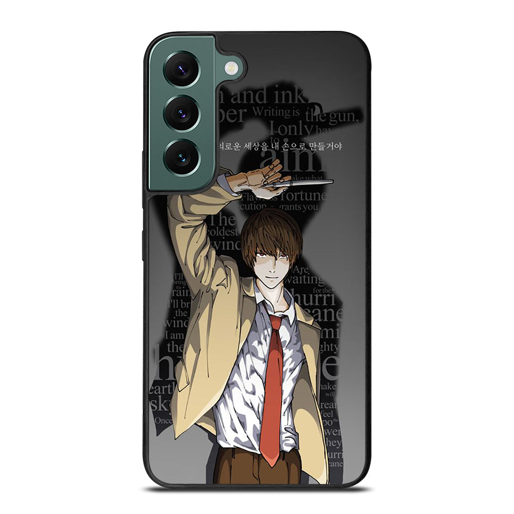 LIGHT YAGAMI DEATH NOTE ANIME 2 Samsung Galaxy S22 Case Cover