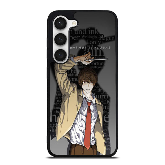 LIGHT YAGAMI DEATH NOTE ANIME 2 Samsung Galaxy S23 Case Cover