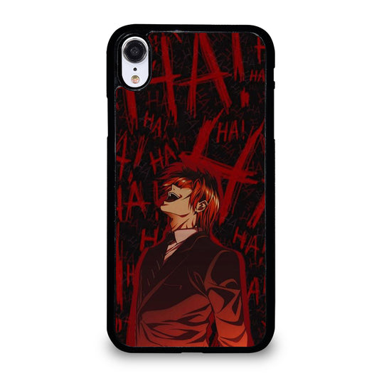 LIGHT YAGAMI DEATH NOTE ANIME 3 iPhone XR Case Cover