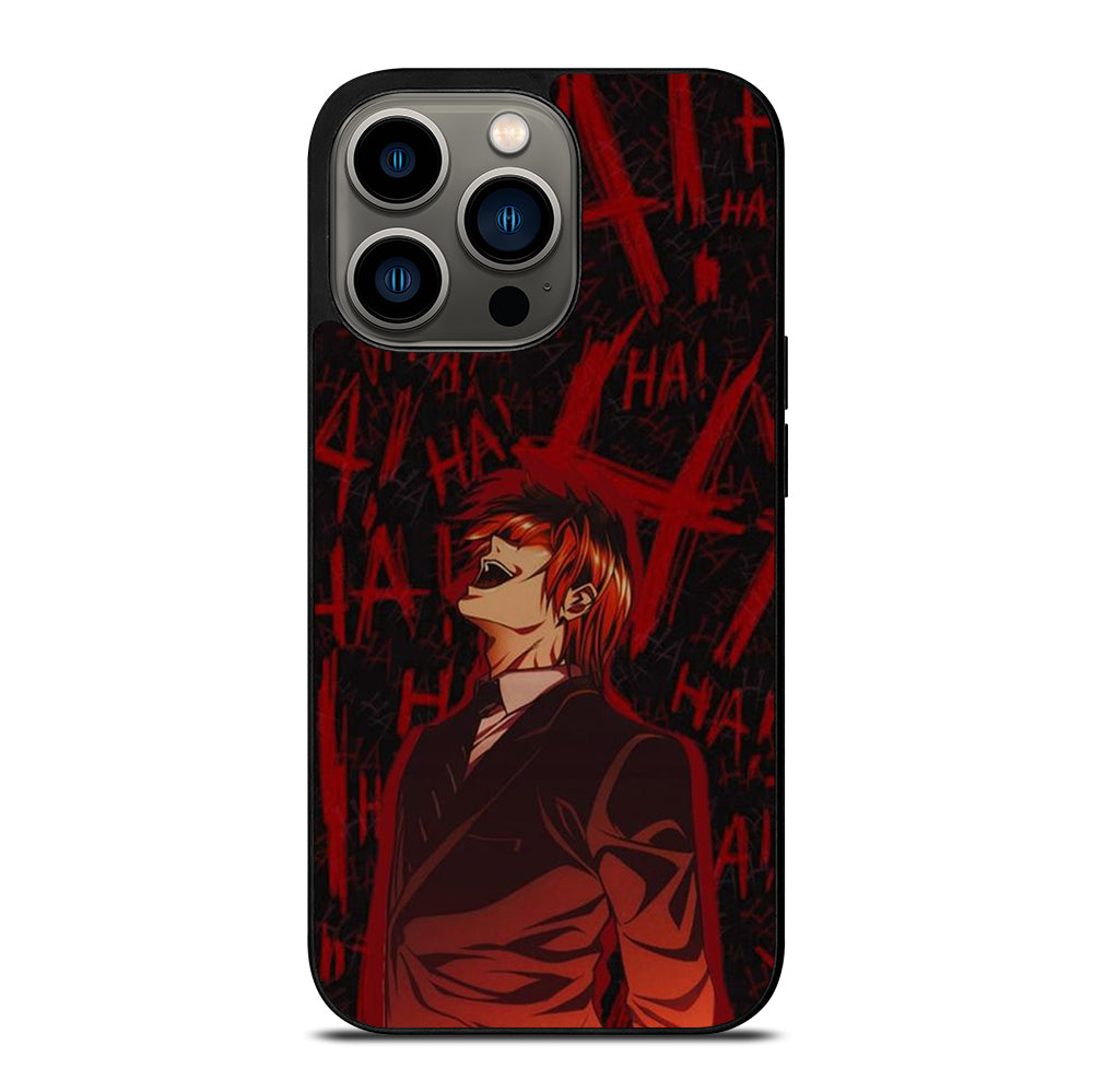 LIGHT YAGAMI DEATH NOTE ANIME 3 iPhone 13 Pro Case Cover
