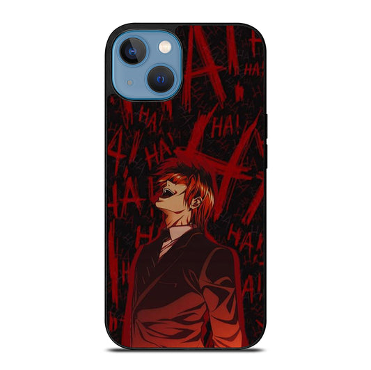 LIGHT YAGAMI DEATH NOTE ANIME 3 iPhone 13 Case Cover