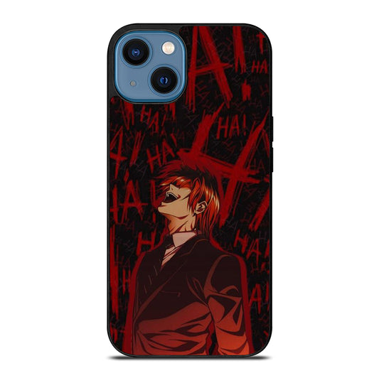 LIGHT YAGAMI DEATH NOTE ANIME 3 iPhone 14 Case Cover