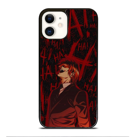 LIGHT YAGAMI DEATH NOTE ANIME 3 iPhone 12 Case Cover