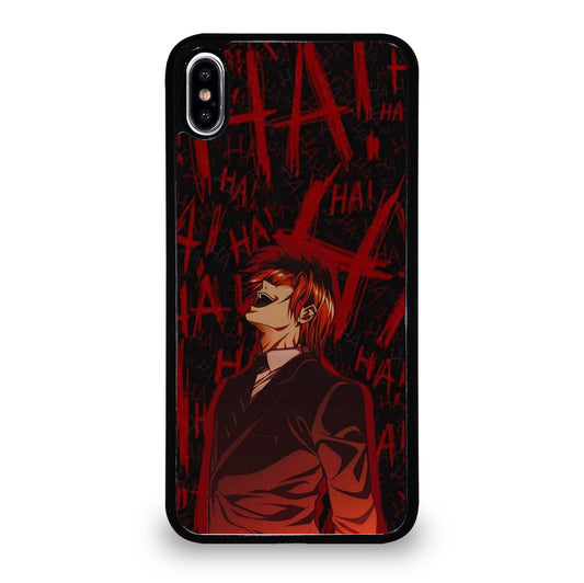 LIGHT YAGAMI DEATH NOTE ANIME 3 iPhone XS Max Case Cover