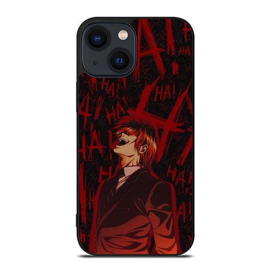 LIGHT YAGAMI DEATH NOTE ANIME 3 iPhone 14 Plus Case Cover