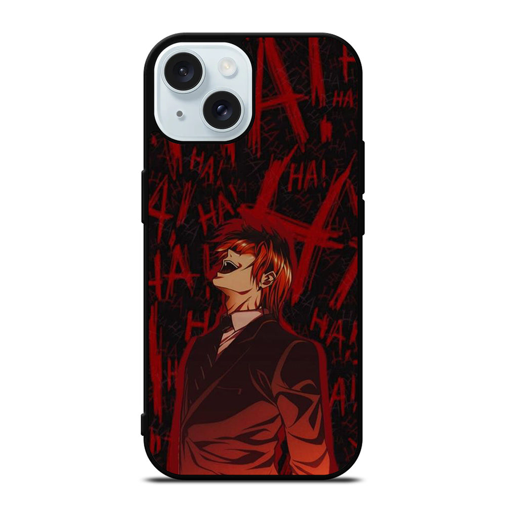 LIGHT YAGAMI DEATH NOTE ANIME 3 iPhone 15 Case Cover