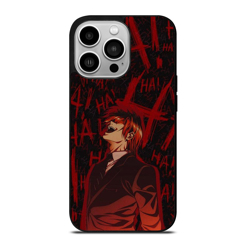 LIGHT YAGAMI DEATH NOTE ANIME 3 iPhone 14 Pro Case Cover