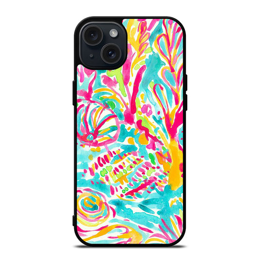 LILLY PULITZER ART iPhone 15 Plus Case Cover