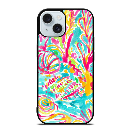 LILLY PULITZER ART iPhone 15 Case Cover
