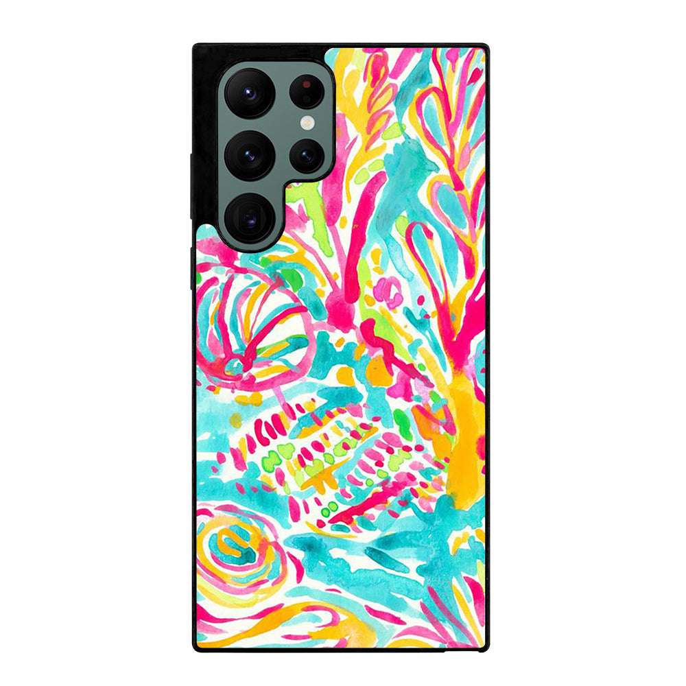 LILLY PULITZER ART Samsung Galaxy S22 Ultra Case Cover