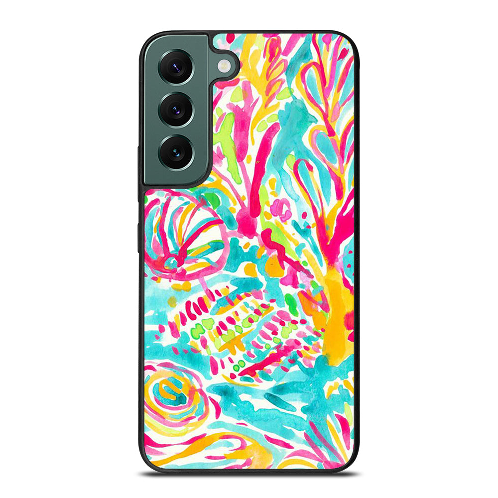 LILLY PULITZER ART Samsung Galaxy S22 Case Cover