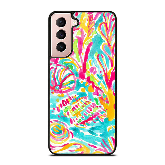 LILLY PULITZER ART Samsung Galaxy S21 Case Cover