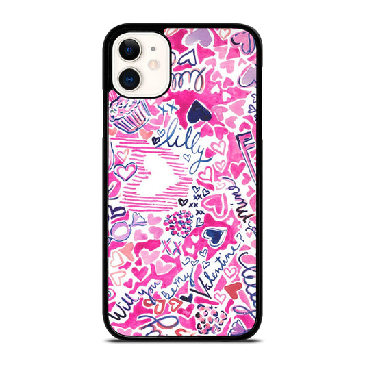 LILLY PULITZER LOVE PATTERN iPhone 11 Case Cover