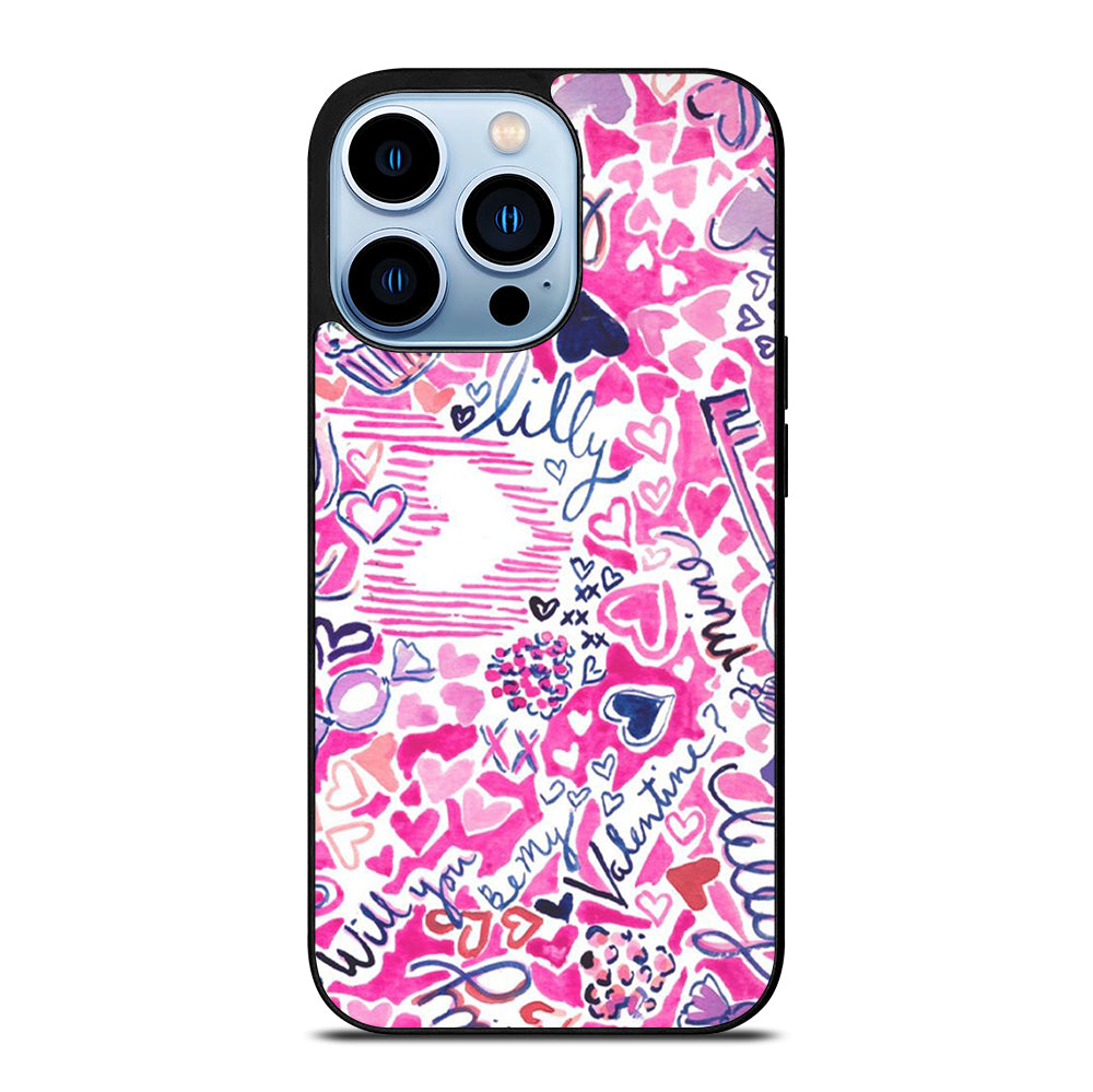 LILLY PULITZER LOVE PATTERN iPhone 13 Pro Max Case Cover