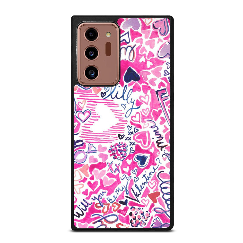 LILLY PULITZER LOVE PATTERN Samsung Galaxy Note 20 Ultra Case Cover