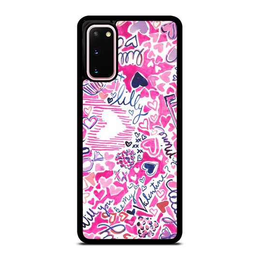 LILLY PULITZER LOVE PATTERN Samsung Galaxy S20 Case Cover