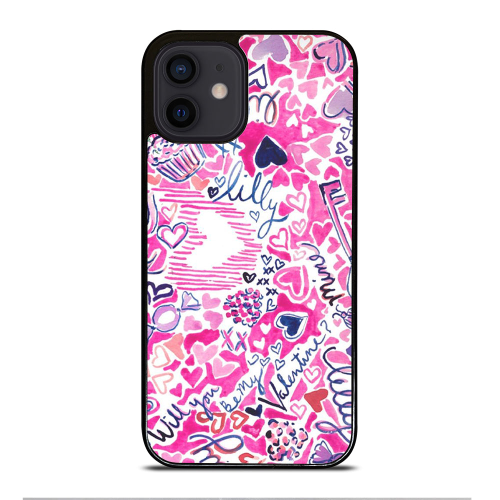 LILLY PULITZER LOVE PATTERN iPhone 12 Mini Case Cover