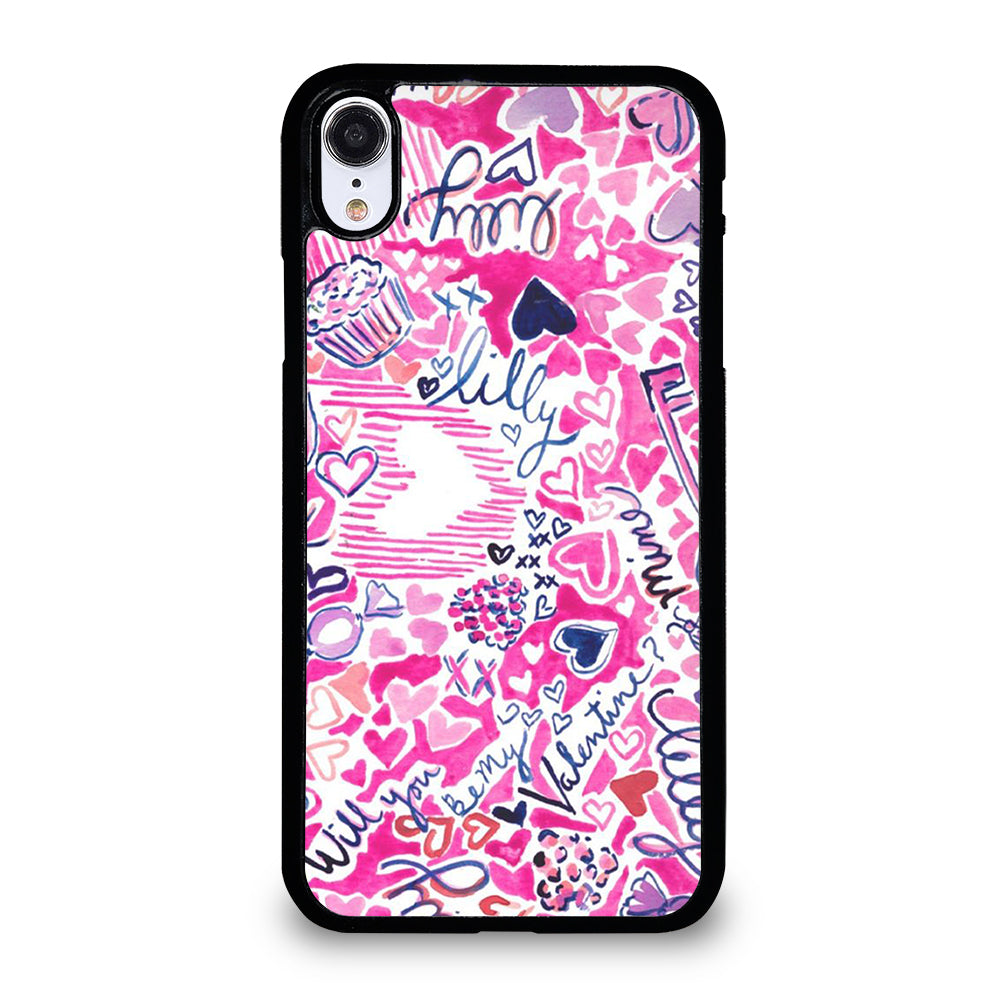 LILLY PULITZER LOVE PATTERN iPhone XR Case Cover