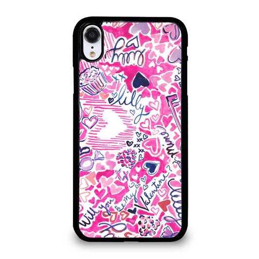 LILLY PULITZER LOVE PATTERN iPhone XR Case Cover