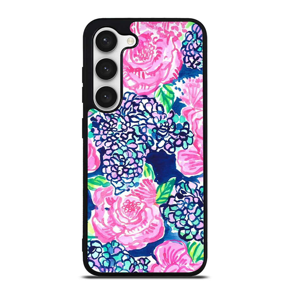 LILLY PULITZER ROSE FLOWER Samsung Galaxy S23 Case Cover