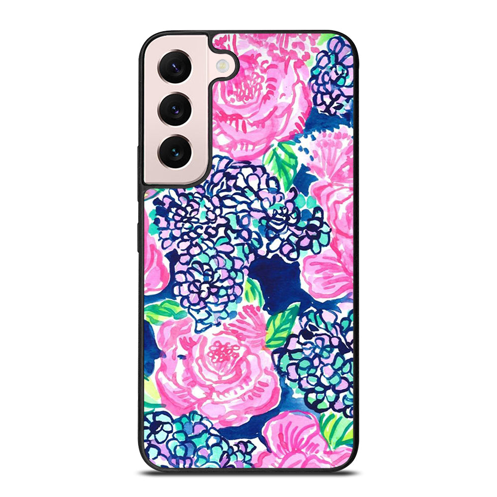 LILLY PULITZER ROSE FLOWER Samsung Galaxy S22 Plus Case Cover